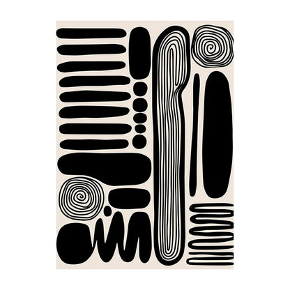 Moderne kunst posters voor creatieve interieurs