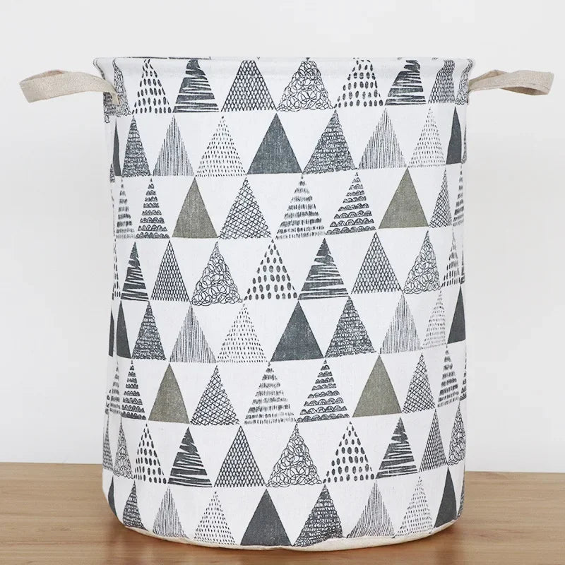 Blokker wasmand met neutrale kleur