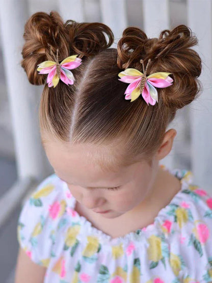 Minimalistische haar accessoires in goudkleur