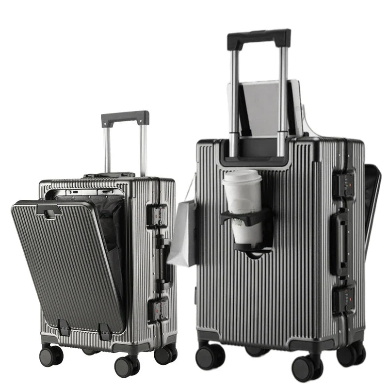 Multifunctionele draagtas met clip-on sluiting