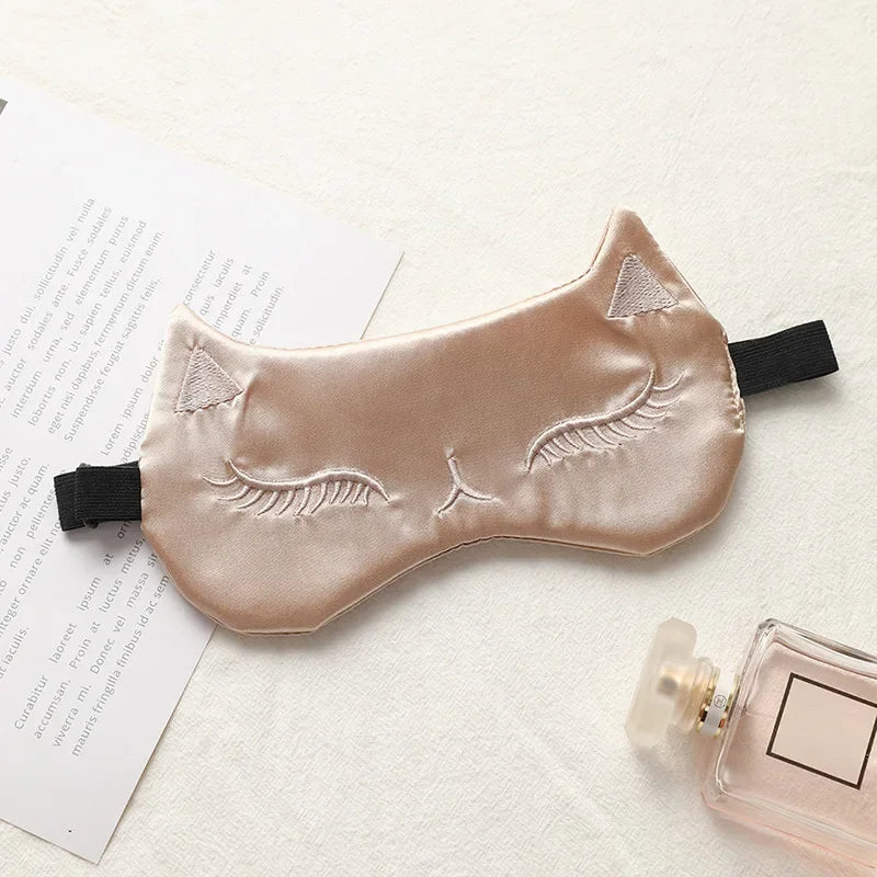 Slaapmasker met katoenen binnenzijde