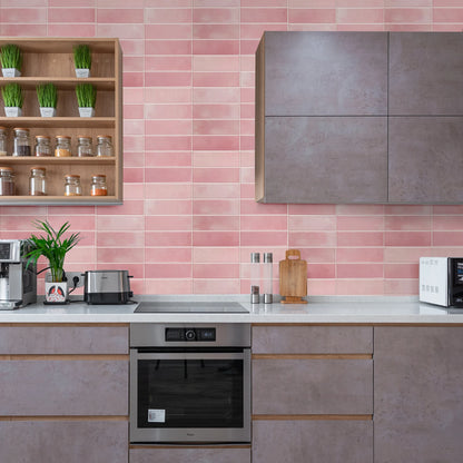 Mozaiek tegels in visgraat patroon – Elegant design