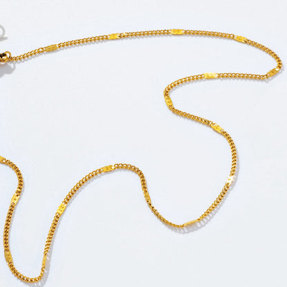 Lichtgewicht gepersonaliseerde ketting met betekenis