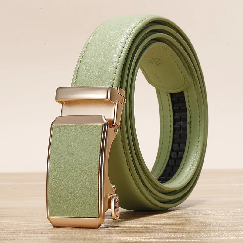 Minimalistische riem dames in neutrale tint