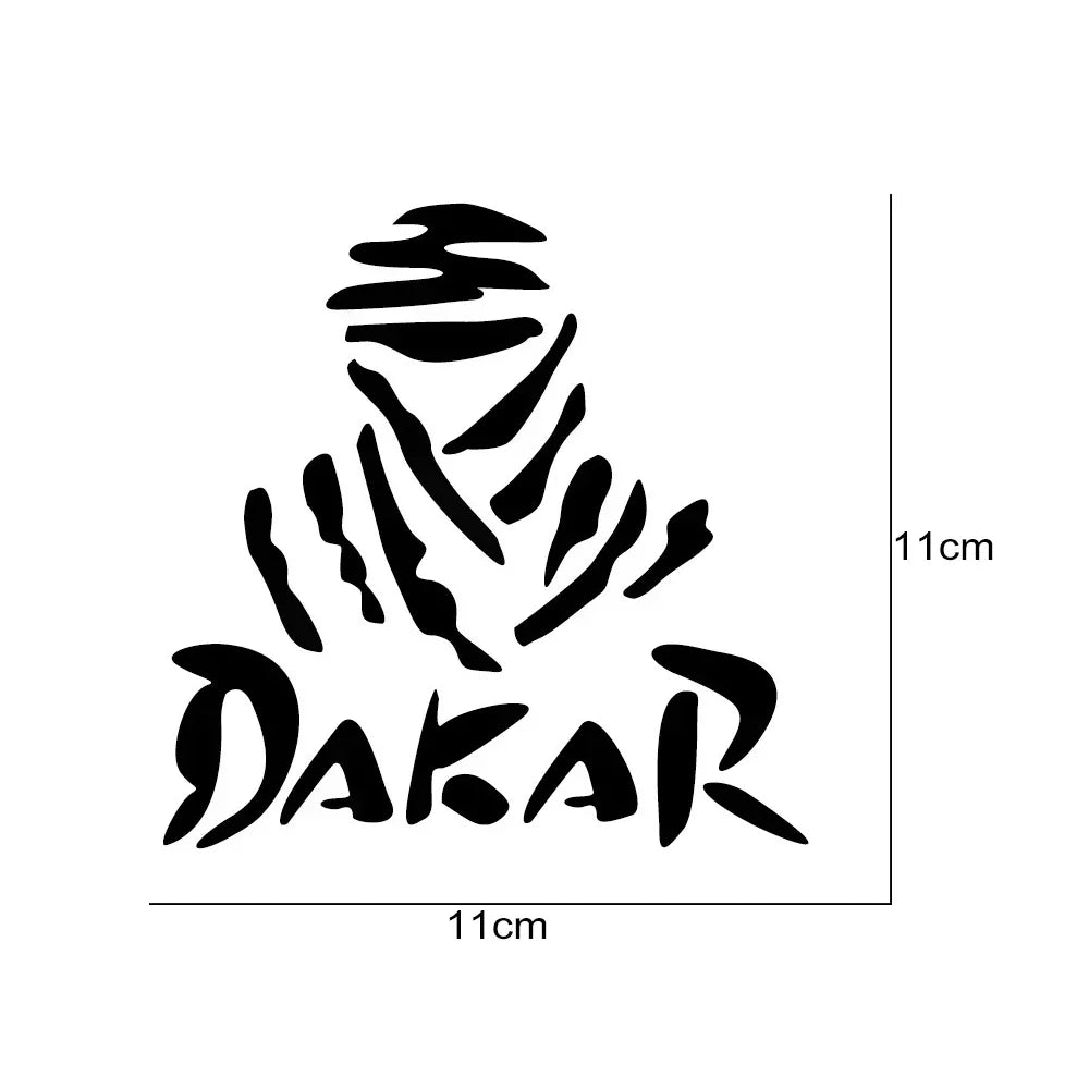 Auto stickers - Dakar woestijnstijl voor avonturiers