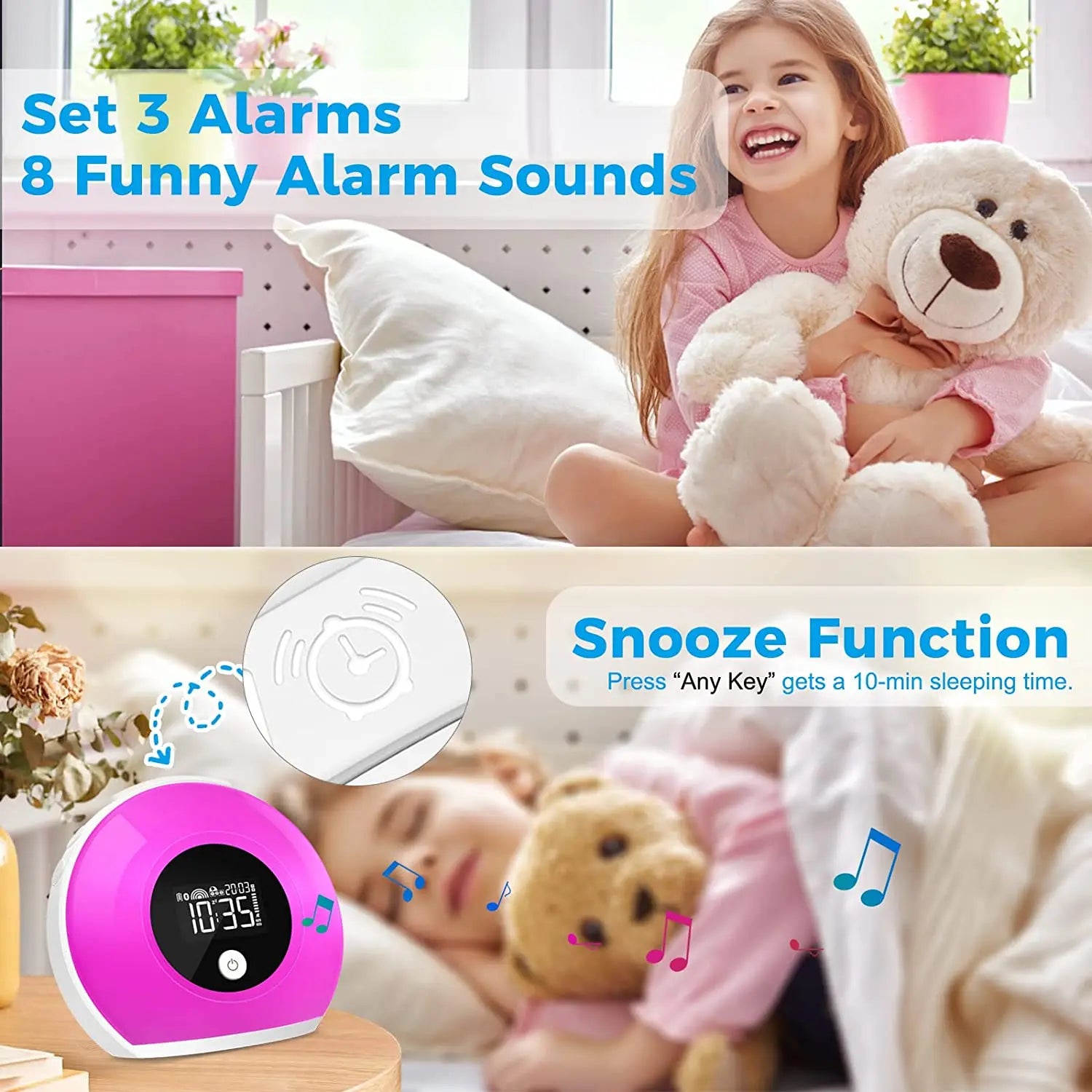 Wake up light Action met instelbare wekker – Eenvoudig in gebruik