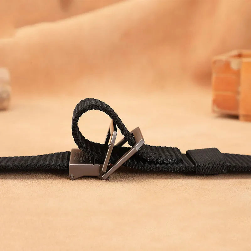 Riem heren met gladde gesp en luxe feeling