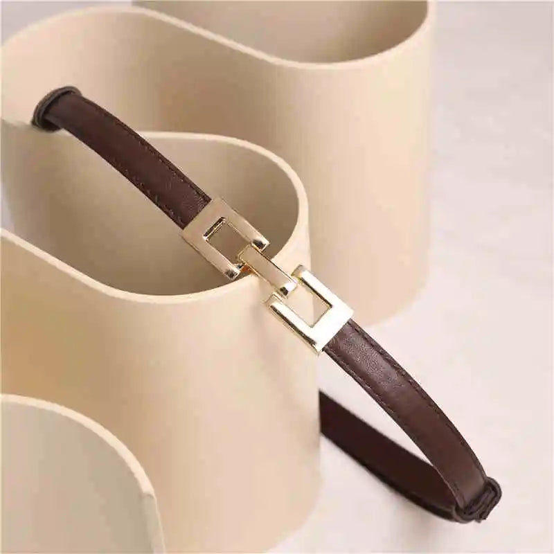 Riem voor dames met zachte fluwelen afwerking