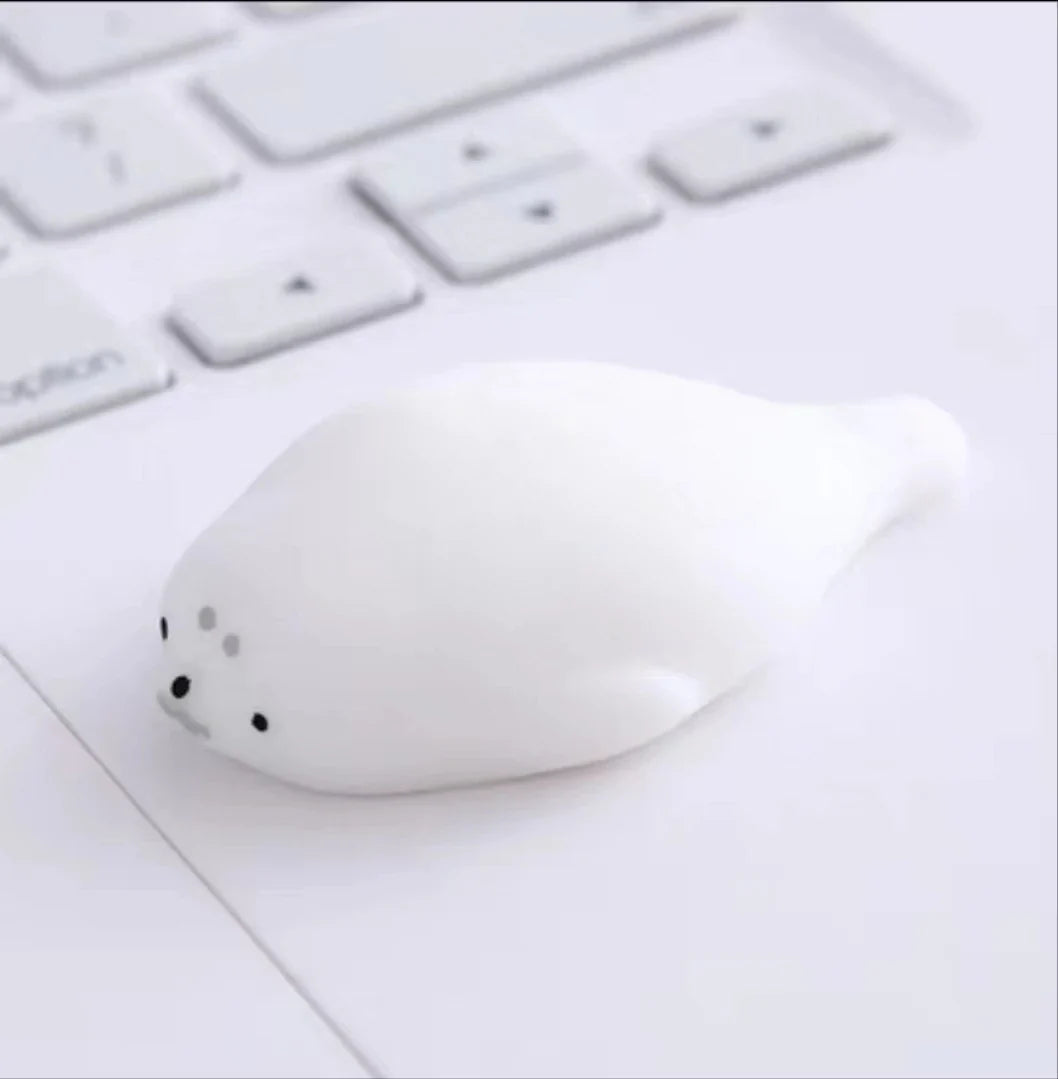 Stress ball met glittereffect – Visueel rustgevend