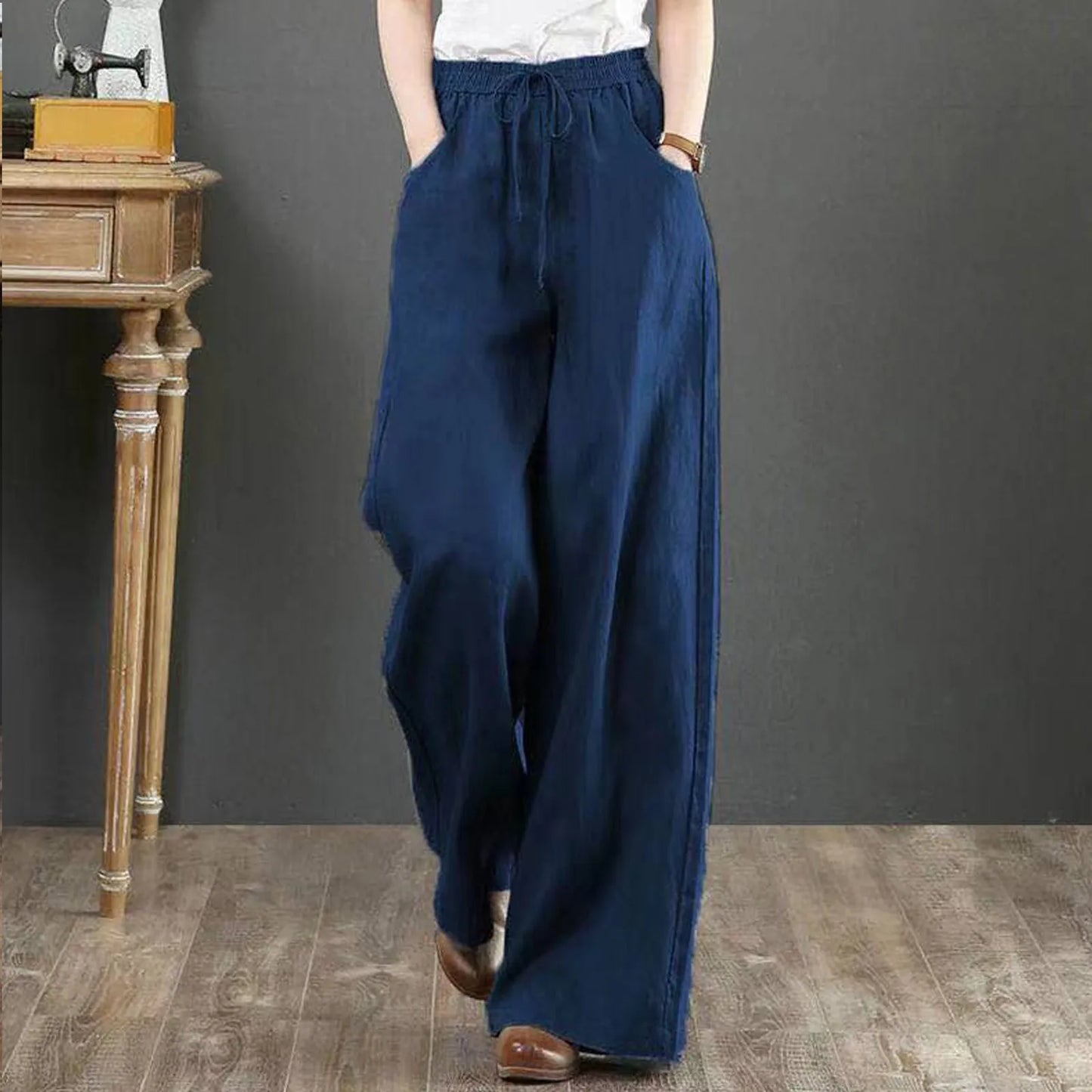 Zara linnen broek met oversized pasvorm – Comfort boven alles