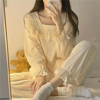 Dames pyjama Hunkemöller met kantdetails
