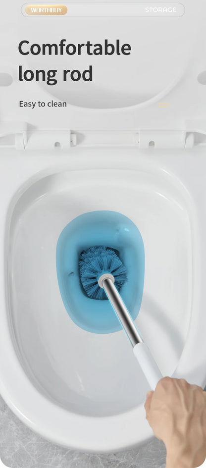 Toiletborstel met ventilatiehouder – Droogt sneller