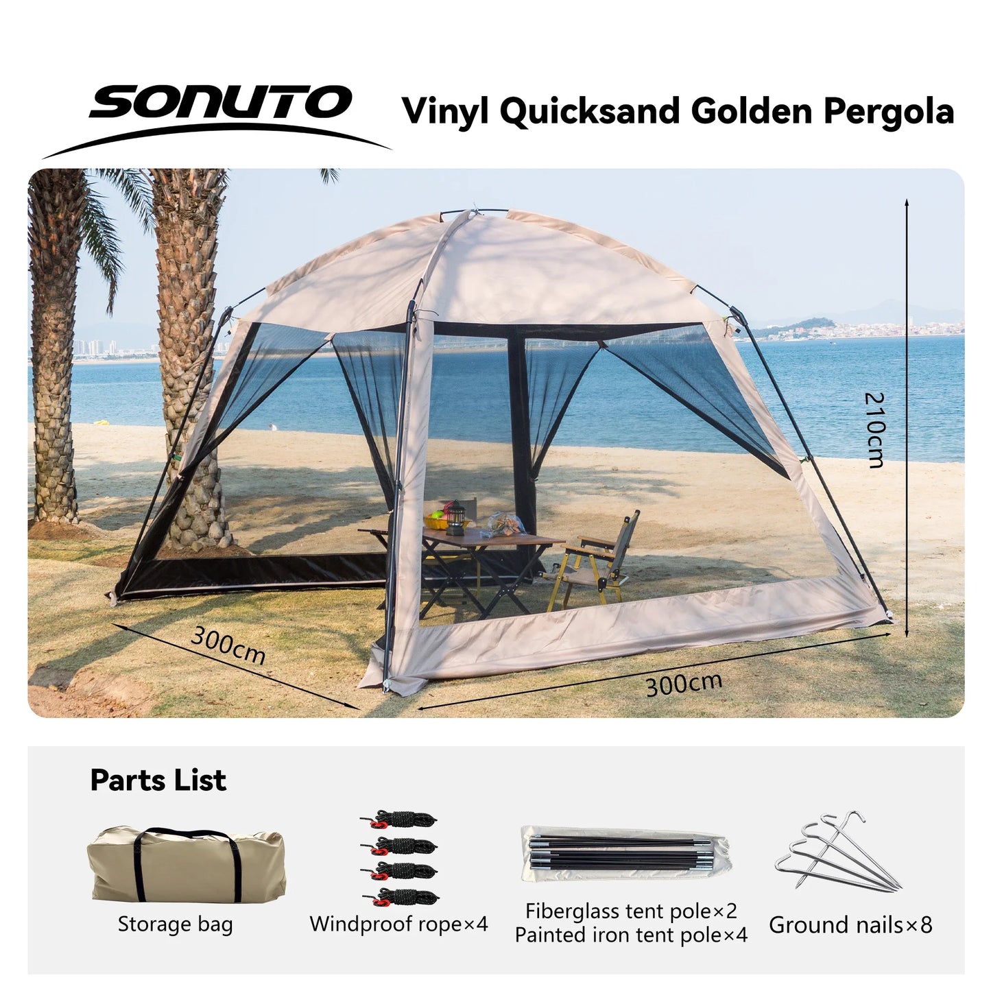 Camping tent met aparte slaapcabine – Meer privacy