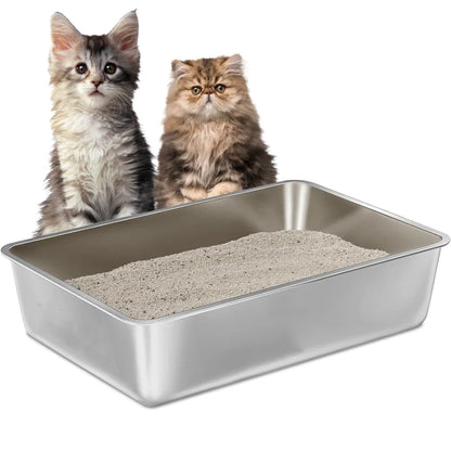 Grote kattenbak voor kittens en volwassen katten – Groeit mee
