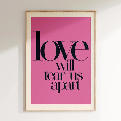 Poster met botanisch motief