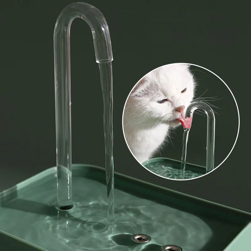 Fonteintje voor kat met glad oppervlak – Hygiënisch en eenvoudig