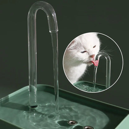 Fonteintje voor kat met glad oppervlak – Hygiënisch en eenvoudig