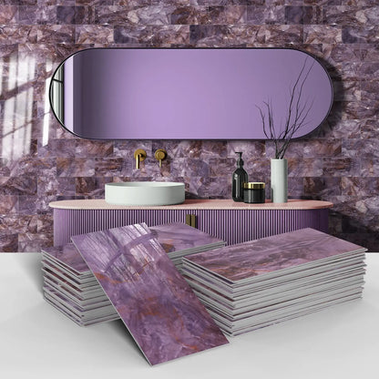Marmerlook mozaiek tegels badkamer – Luxe en betaalbaar
