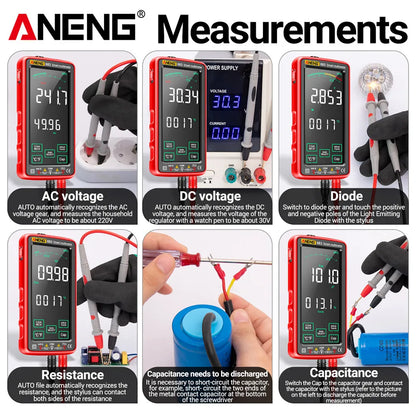 Multimeter met robuust ontwerp tegen vallen