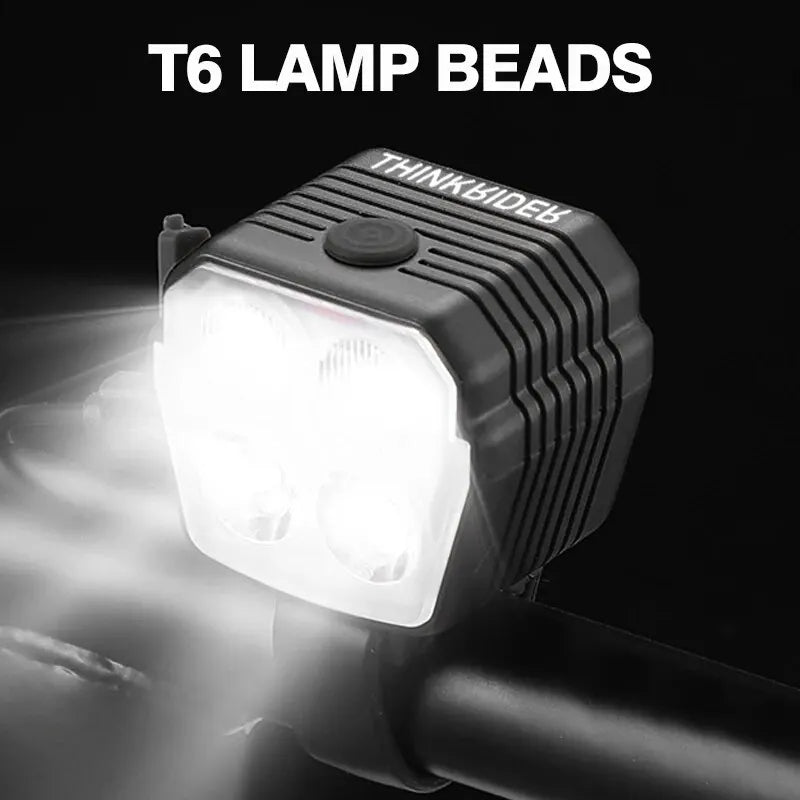 LED fietslamp met groot bereik