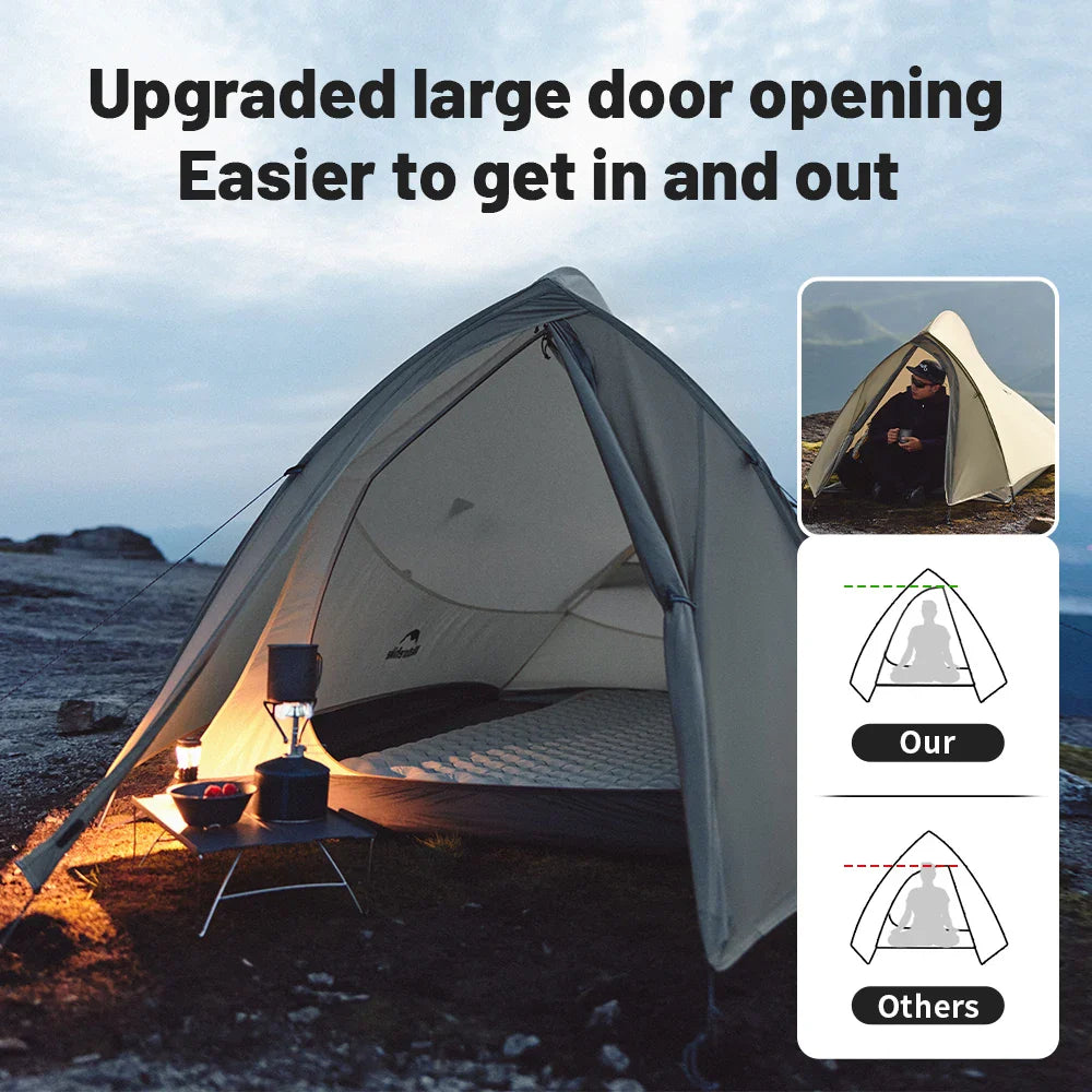 Pop up tent Lidl met dubbele rits – Makkelijk in- en uitstappen