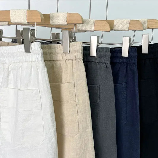 Basic linnenmix broek heren – Voor elke dag
