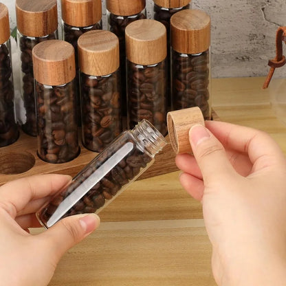 Accessoires voor thee zetten met natuurlijke materialen