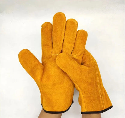 Winteraccessoires heren: leren handschoenen