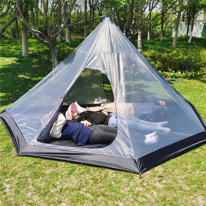 Pop-up tent met binnentent – Extra comfort en bescherming