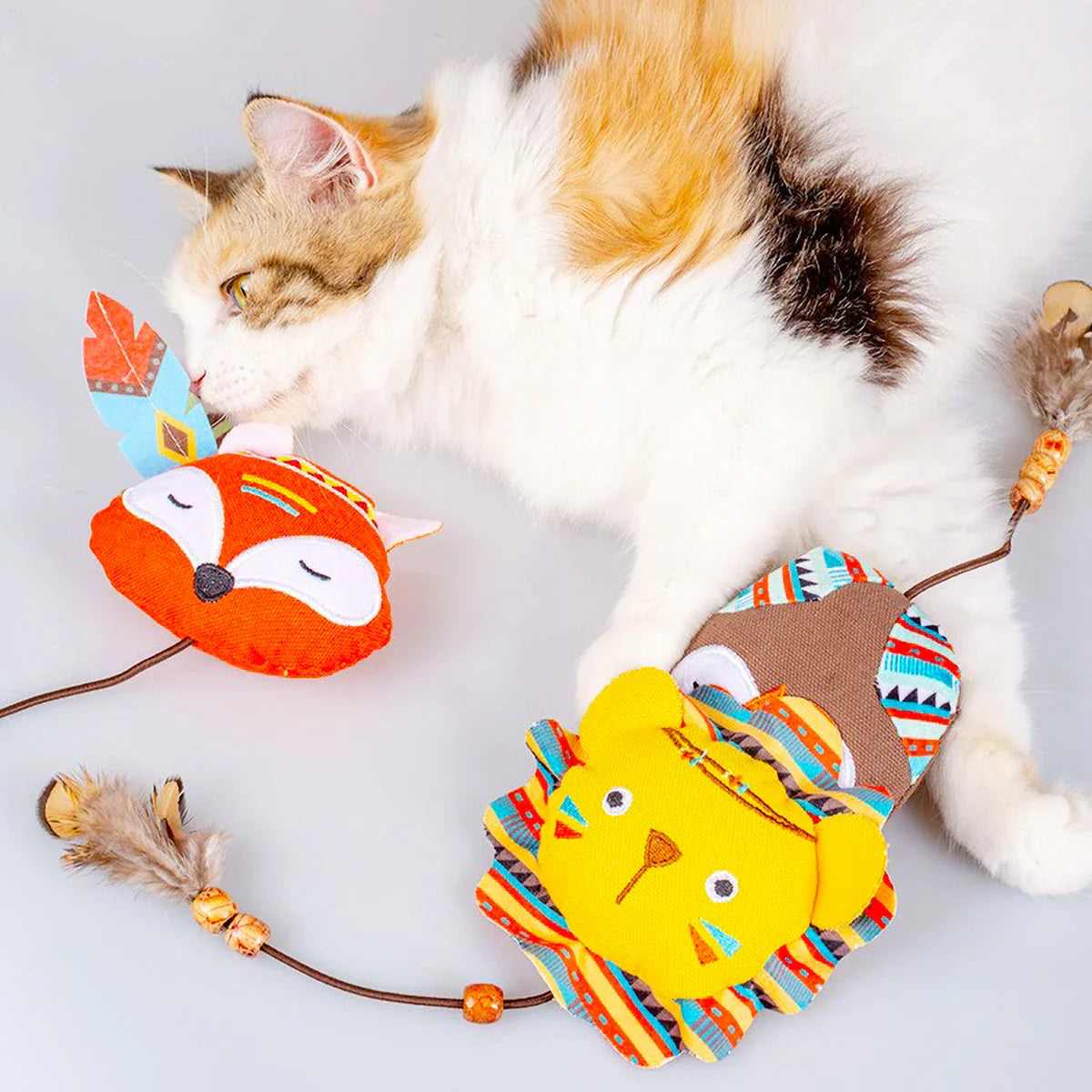 Katten speelgoed met licht – Voor nachtelijke jacht