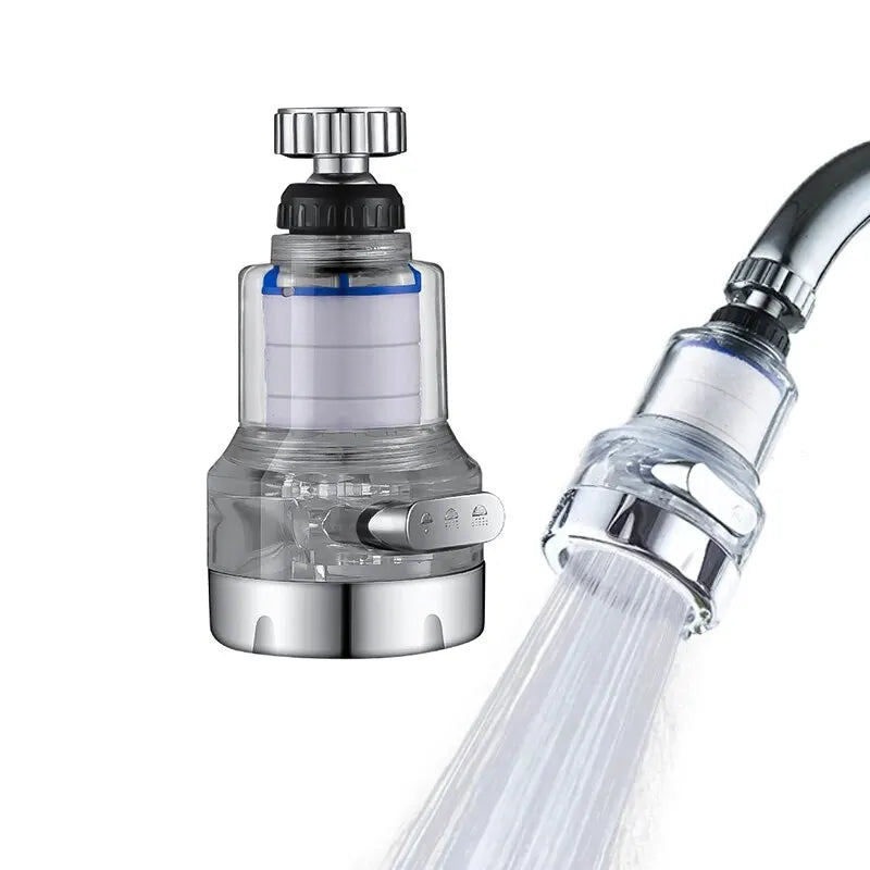 Thuis waterfilter die past op elke kraan – Universeel model