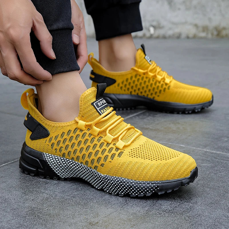 Trendy zomerse schoenen heren met slip-on sluiting