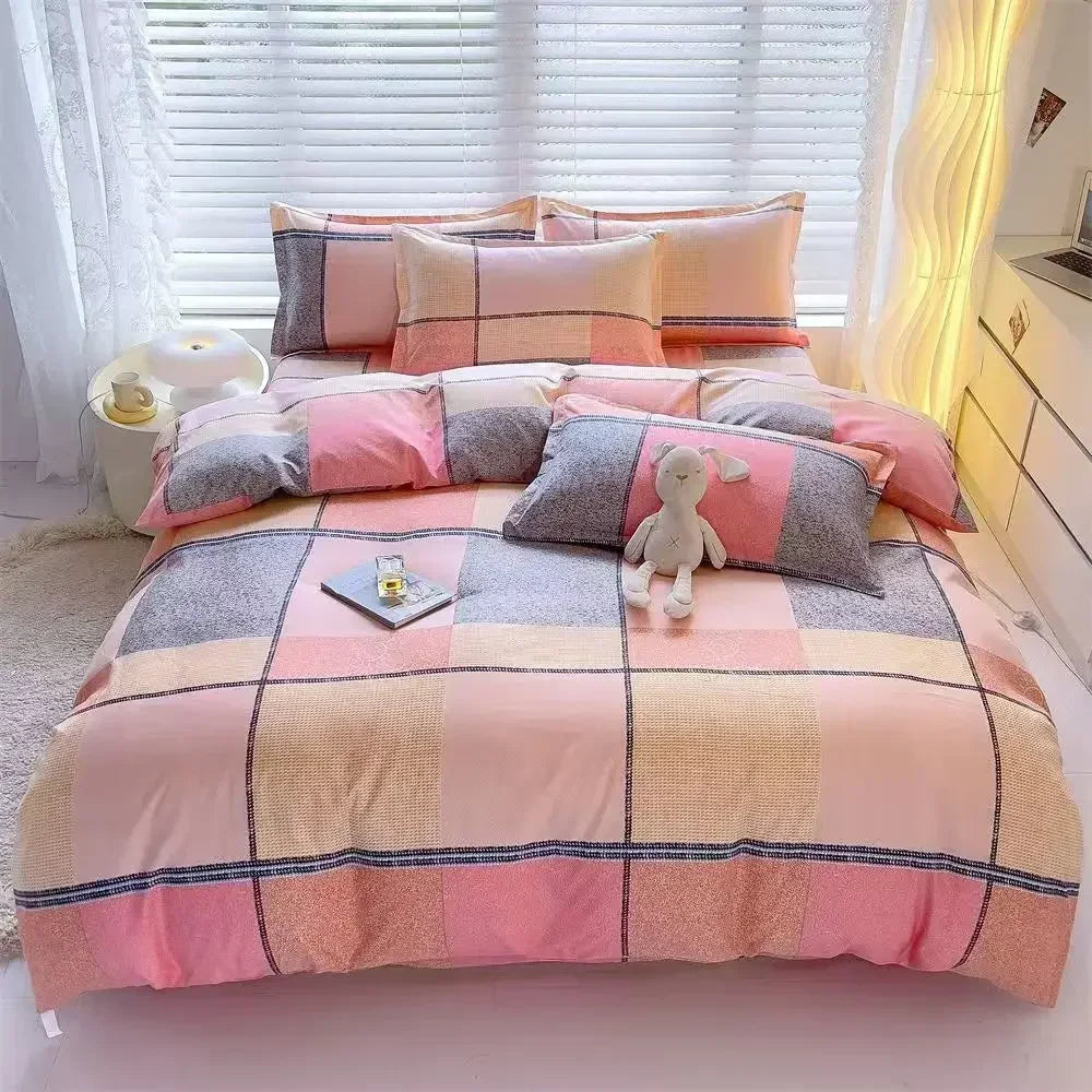 Beddengoed met abstract patroon – Kunst op je bed