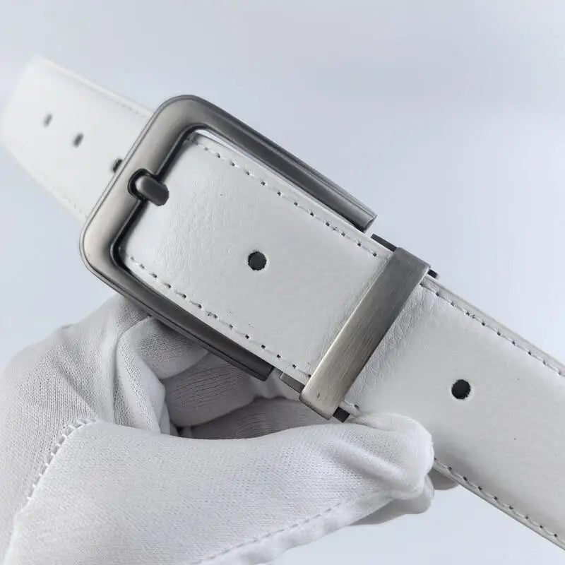 Riem heren in olijfkleurig canvas