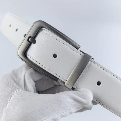 Riem heren in olijfkleurig canvas