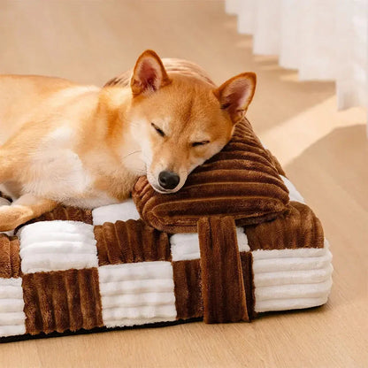 Hondenmand met fleece binnenkant – Zacht en warm