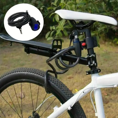 Fiets kettingslot met dubbele beveiliging – Extra sterk