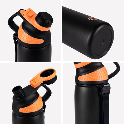 Thermosfles met draagriem – Comfortabel onderweg