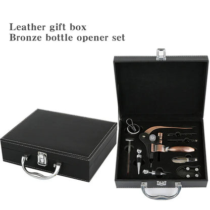 Luxe kurkentrekker in houtlook – Warm en elegant