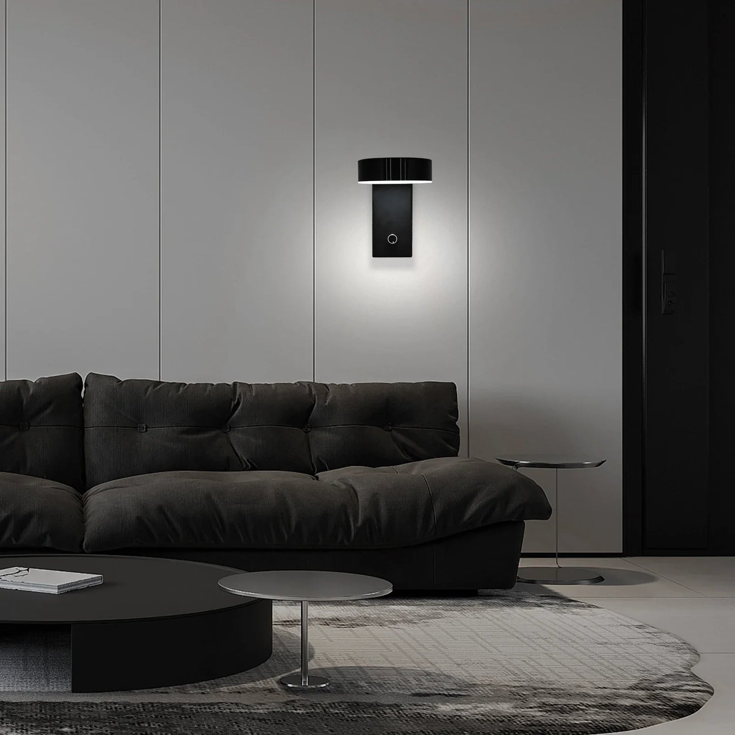 Kleine wandlamp op batterijen – Past in elke hoek