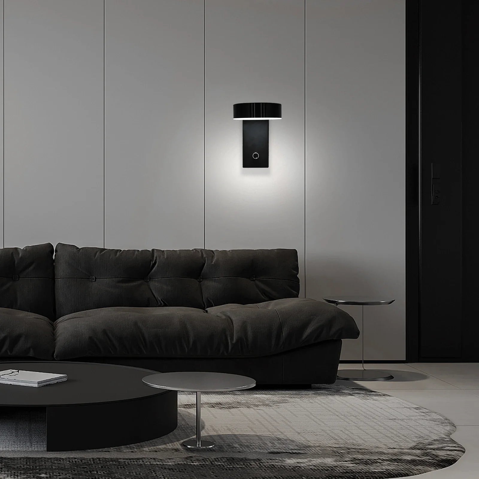 Kleine wandlamp op batterijen – Past in elke hoek