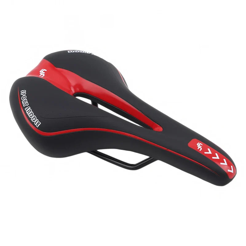 Fietszadel met antislip en ventilatiekanalen
