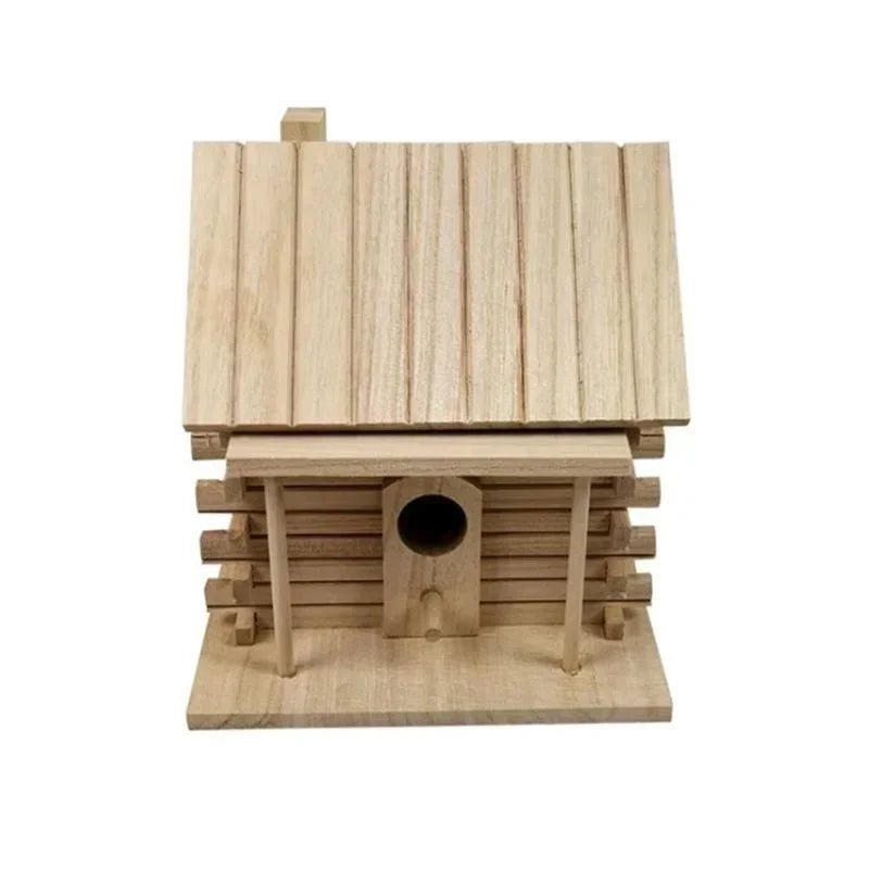 Gamma vogelhuisje blank hout – Zelf te schilderen