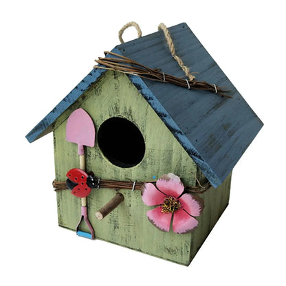 Vogelhuisje op paal met dak – Weerbestendig en stevig