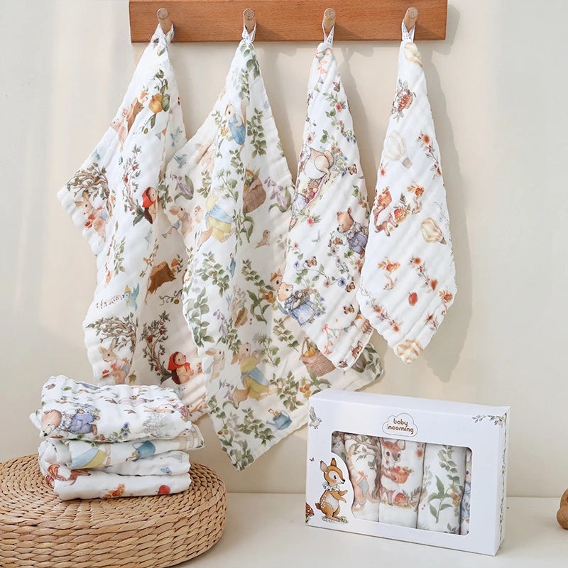 Wit katoenen washandje – Fris en klassiek