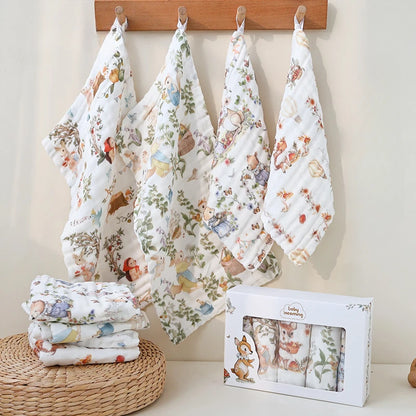 Wit katoenen washandje – Fris en klassiek