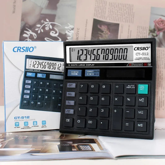 Btw calculator met geheugenfunctie