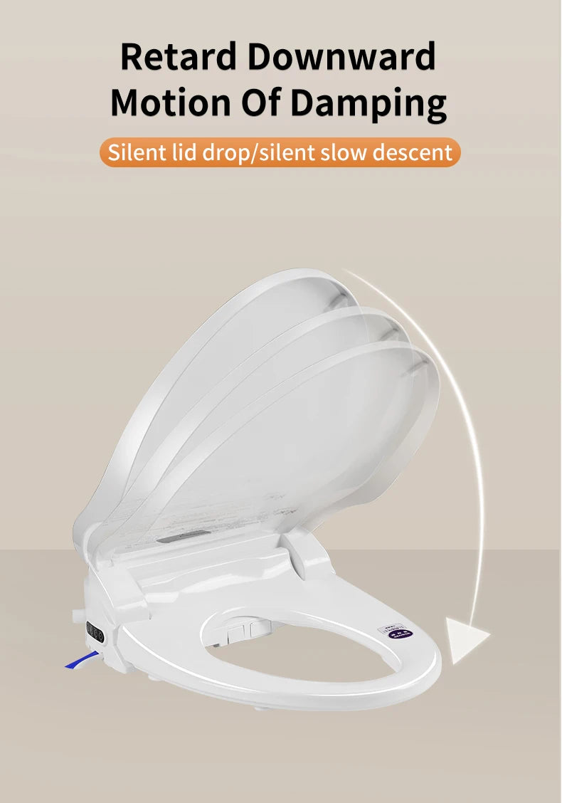 Toilet bril wit met rubber dopjes – Antislip