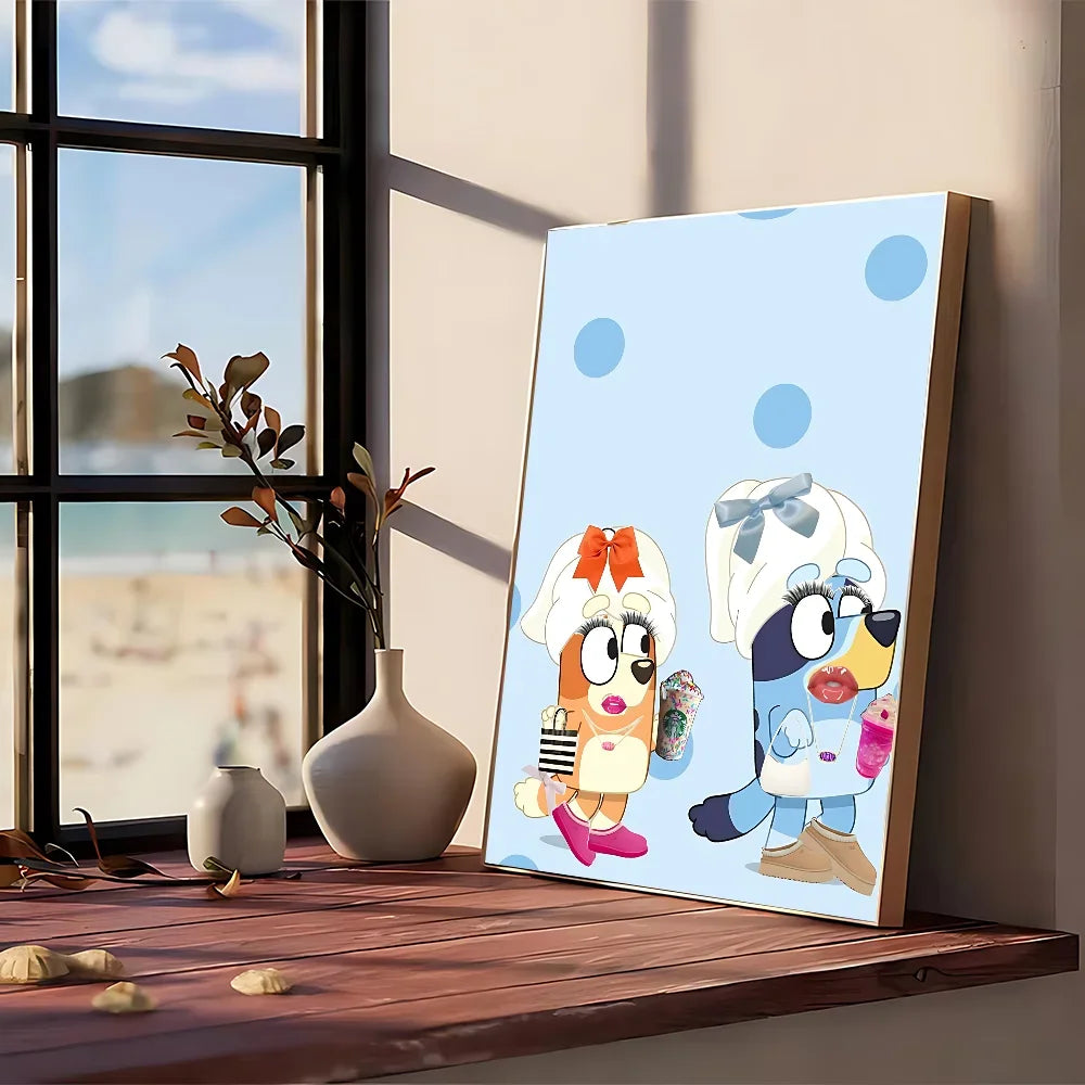 Kinderposters met leuke figuurtjes