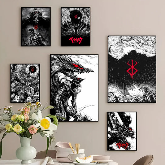 Kunstposter met moderne flair